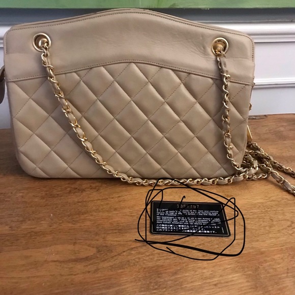 Vintage CHANEL Double Chain Purse - Picture 1 of 15